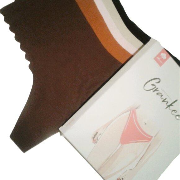 Grankee- set 5 new woman's breathable seamless thong panties- size M - for $ 30 - Picture 2 of 4